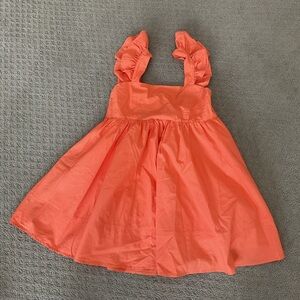 Caitlin Covington x pink Lily orange baby doll dress women’s size M